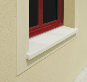 APPUI DE FENETRE TRADITION BLANC TABLEAU 70X34CM