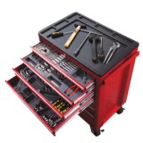 Servante d'atelier 7 tiroirs équipée de 212 outils
