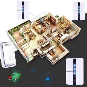 CLOCHE SANS FIL SANS BATTERIE ÉTANCHE D1