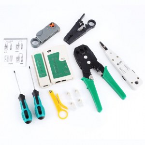 TESTEUR DE CÂBLE DE RÉSEAU PULLER MACHINE DE SERRAGE RJ45 LAN 3 BS-470