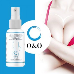 Huile naturelle d'accroissement de taille de la poitrine - 60 mL