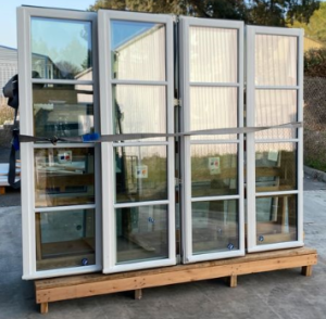 Blocs-fenetres bois double vitrage DE LA ROSA
