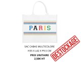 SAC CABAS MULTICOLORE
