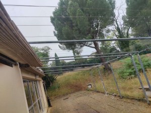 Pergola avec store banne