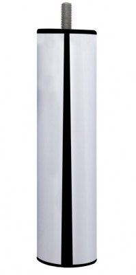 Pieds de lit Métal Chromé hauteur 200 mm Ø51mm