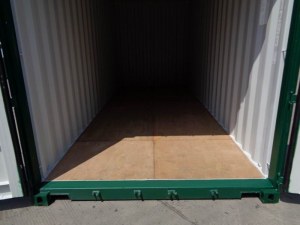 Vente de conteneur cube de 20 pieds de haut neuf - vert -