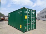 Vente de conteneur cube de 20 pieds de haut neuf - vert -