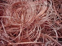 Déchets de cuivres rouges