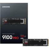 Samsung SSD 9100 PRO 4TB, PCIe 5.0x4 M.2 2280, Up to 14,800MB/s NVMe Internal Solid Sta...