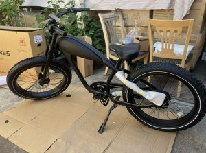 VTT électrique Revi Cheetah+ 26 pouces, pneus larges 750 W, certifié UL 2849