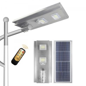 Solaire - Luminaire LED pour Candélabre / Lampe de rue et parking - Série STREET - 200...