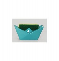 Porte éponge estran - bleu - 15 x 7 cm