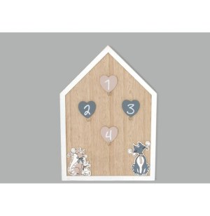 Accroché clés - imprimé kidcat - 16.5 x 24 cm