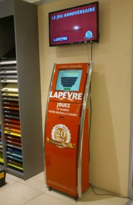 Bornes interactives tactiles