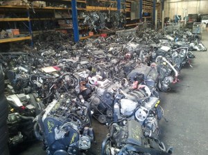 Lot de moteurs d'occasion