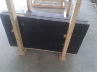 Tablettes de fenetre en marbre noir d'espagne