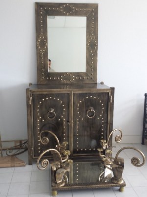 Lot revendeur mobilier fer forge neuf