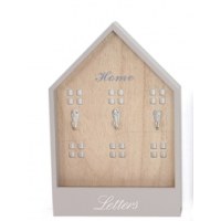 Accroche clés - porte courrier - blanc