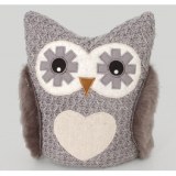 Cale porte chouette - grand modèle - h 23 cm