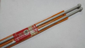 Aiguilles à tricoter à tête en plastique