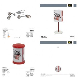 Lot de luminaires / lampes / plafonnier marque BRILLIANT