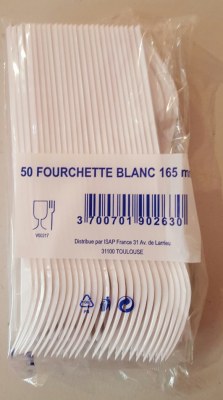 Sachet de 50 fourchettes jetables