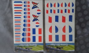 Stickers drapeau supporter