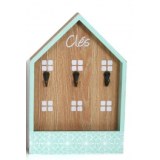 Accroche clés - géométrix - vert - support à clés mural