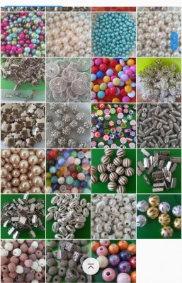 Gros lot de perle et aprêts