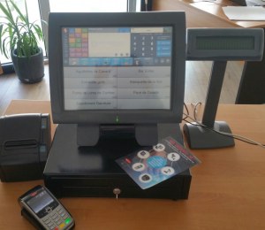 Lot de 5 caisses tactiles Aures tpv