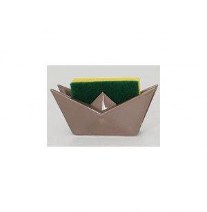 Porte éponge estran - marron - 15 x 7 cm