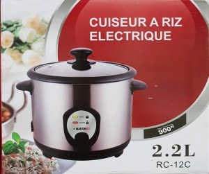 Cuiseur de riz 2.2 L MAISONEA Norme Fr