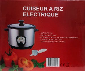 Cuiseur de riz 1.8 L MAISONEA Norme Fr