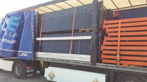 Le lot de rack a palette rayonnage mecalux