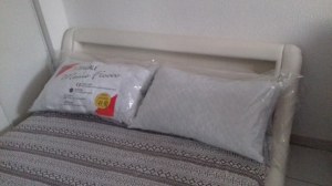 Oreiller en microfibre à mémoire de forme