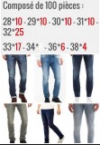Lot de jeans Guess Homme