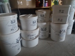 Lot de pigments naturels "Ocre de France"