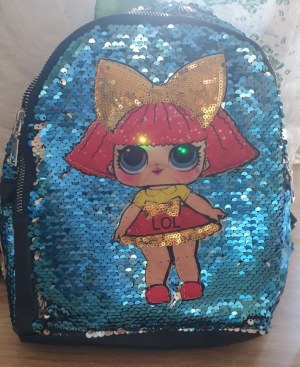 Sac a dos poupée lol