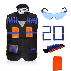 ACCESSOIRES POUR NERF GILET LUNETTES FLÈCHES W011