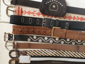 Palette de 3000 ceintures synthétiques mixées