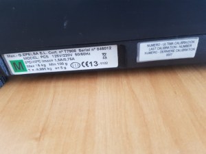 BALANCE TACTILE EXA NEUVE