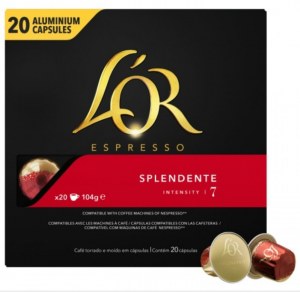 Capsules comptabile nespresso cafe l'or