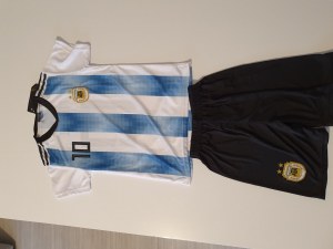 Ensemble maillot + short football taille enfant