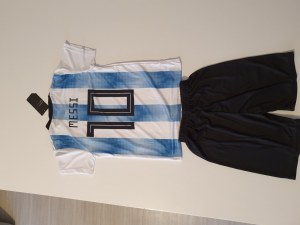Ensemble maillot + short football taille enfant