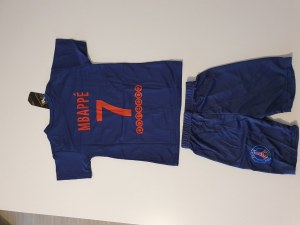 Ensemble maillot + short taille enfant football