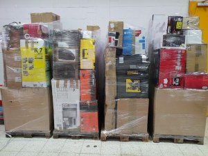 Camion retour client AMAZON