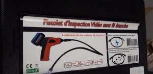 Camera inspection video sans fils etanche