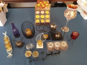 Photophore et porte bougie LOT DE 850 PCS