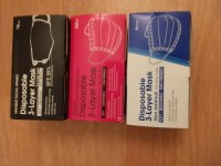 Masques bleu,noir,rose