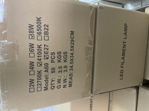 Lots d'ampoule LED dimmable